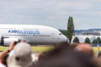 Airbus A380 sur le Tarmac