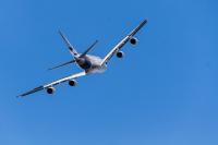 Airbus A380 vu de dos