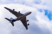 Airbus A380 vu du dessous