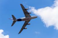 Airbus A380 vu de dessous