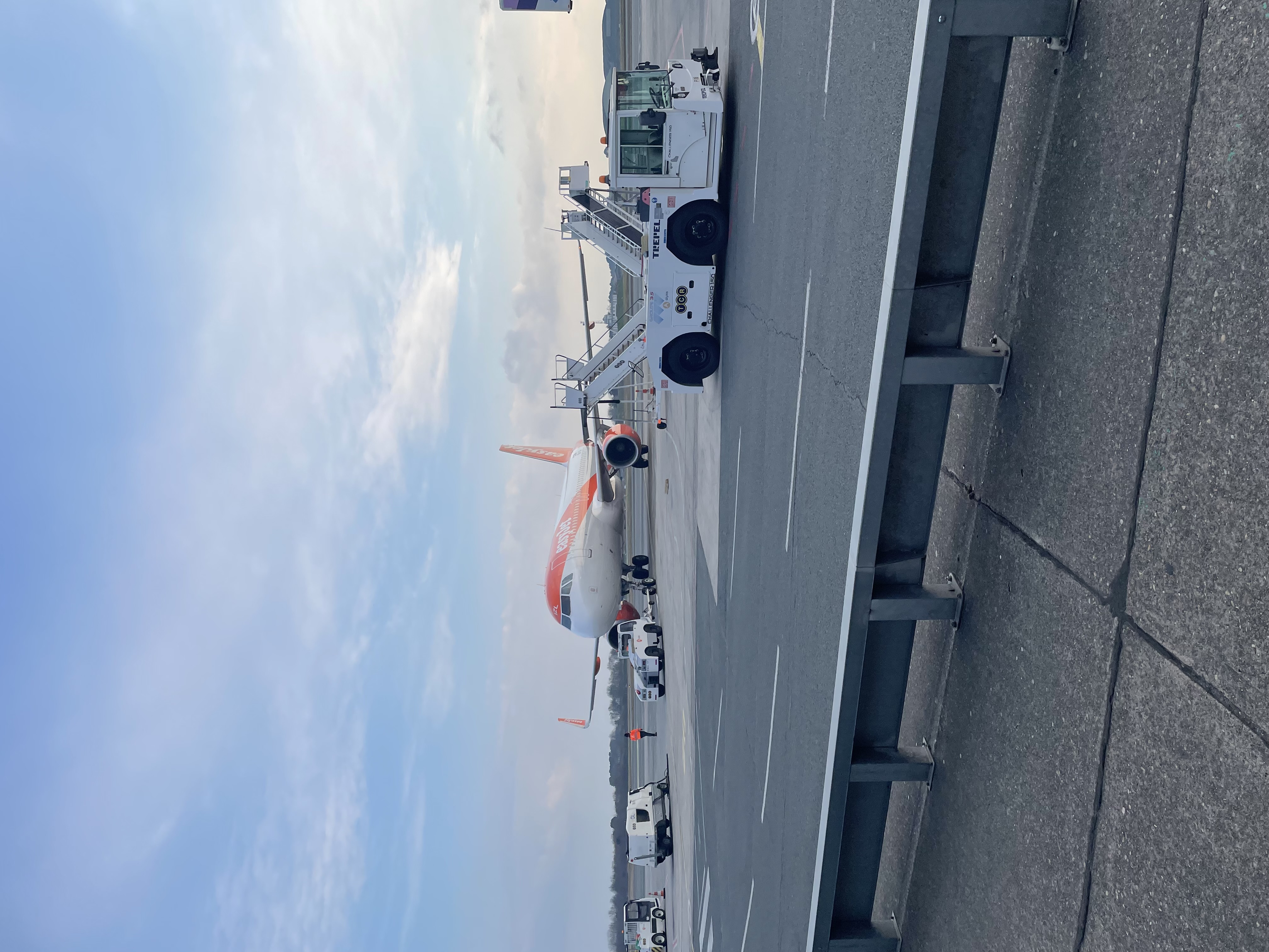 Sur le tarmac de Bordeaux