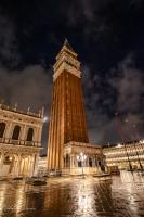 Campanile San Marco de nuit